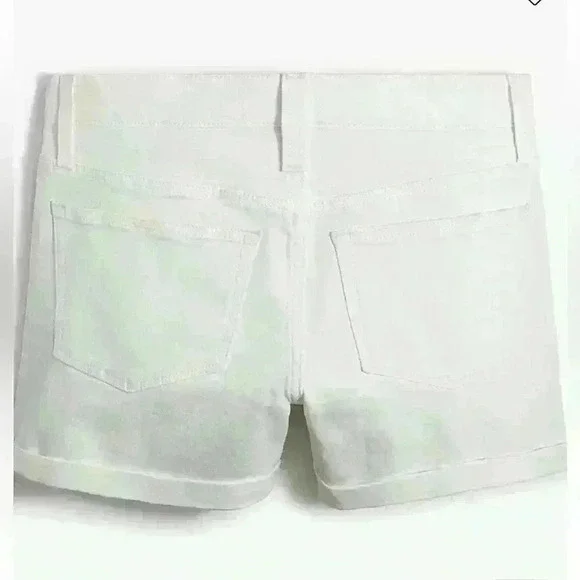 J.Crew Classic denim short in white NWT - Picture 5 of 6